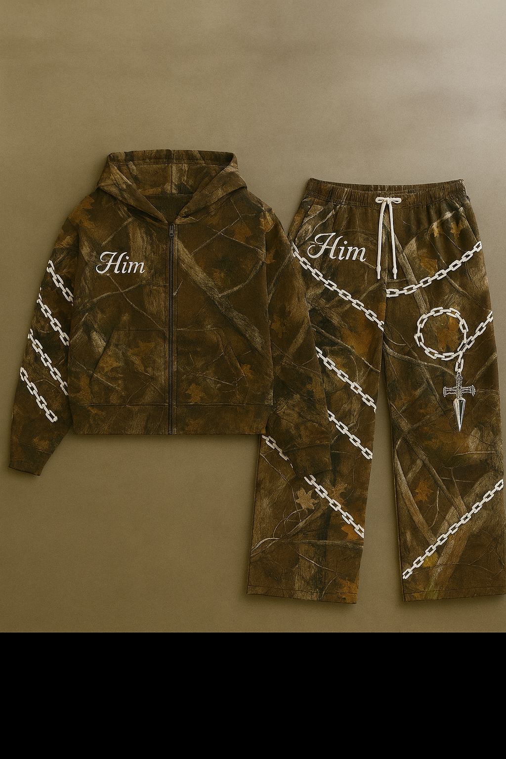 Him “Timber Camo” Tracksuit