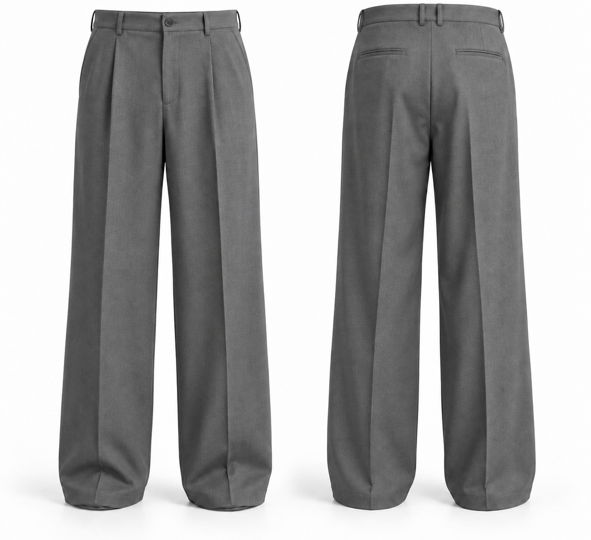 Pleated Wide-Leg pants